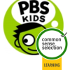 PBS Kids icon with Common Sense Selection seal
